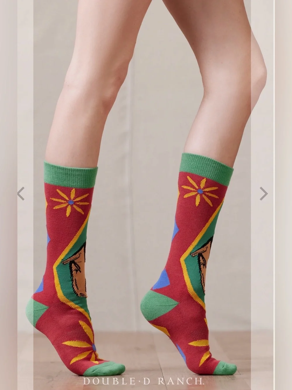 NWT Double D Ranch Wear Horse Socks